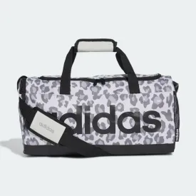 Adidas Linear Leopard Duffel Bag Small Grey GE1231