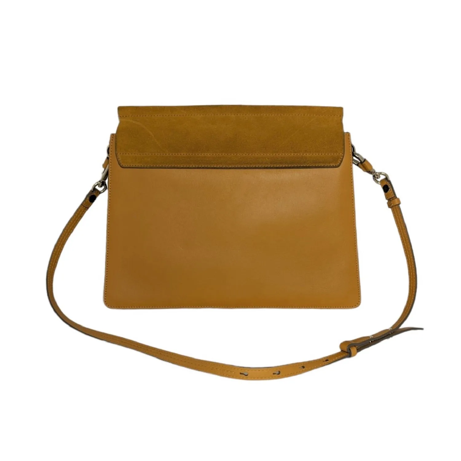 Chloé Medium Leather Suede Faye Shoulder Bag