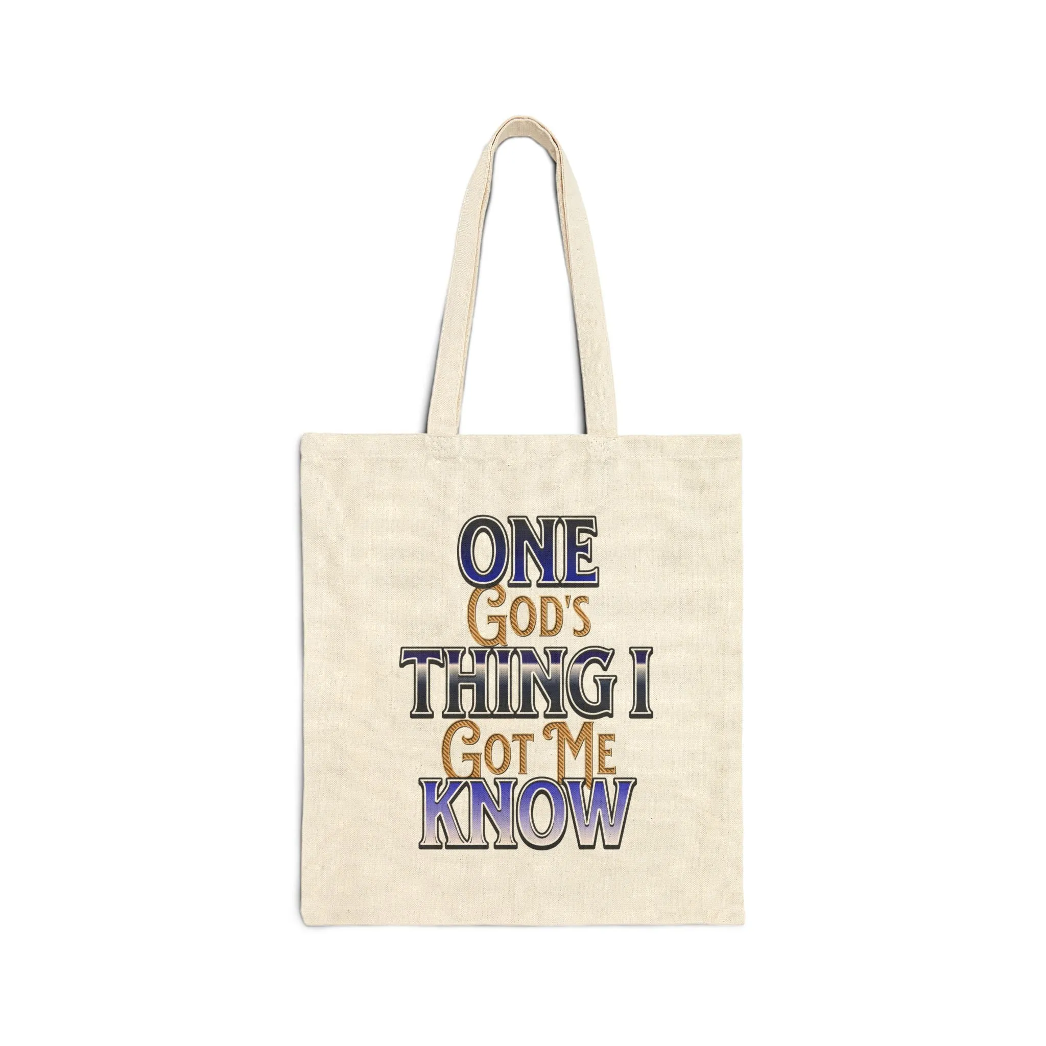 God's Got Me Tote Bag