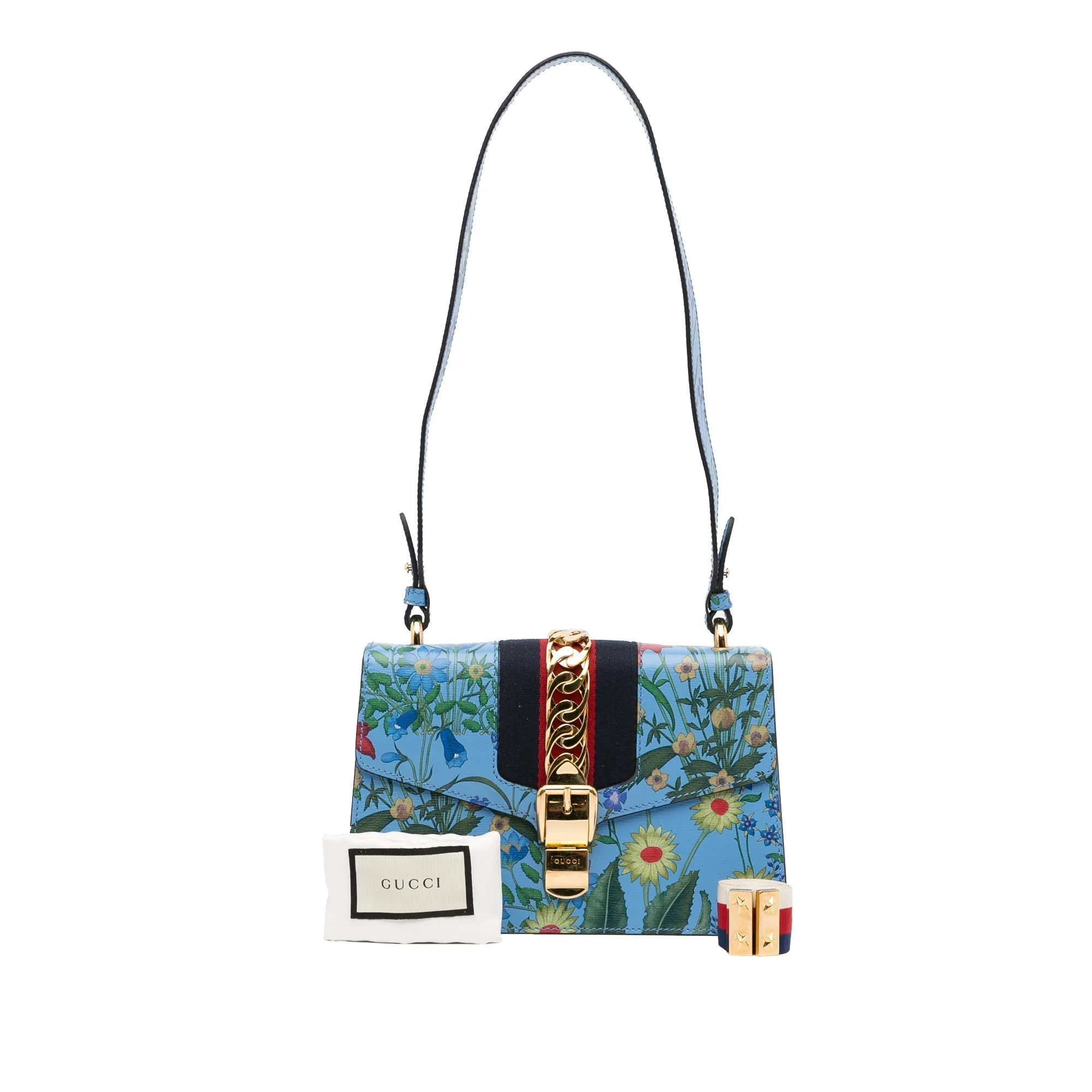 Gucci Sylvie Floral Blue