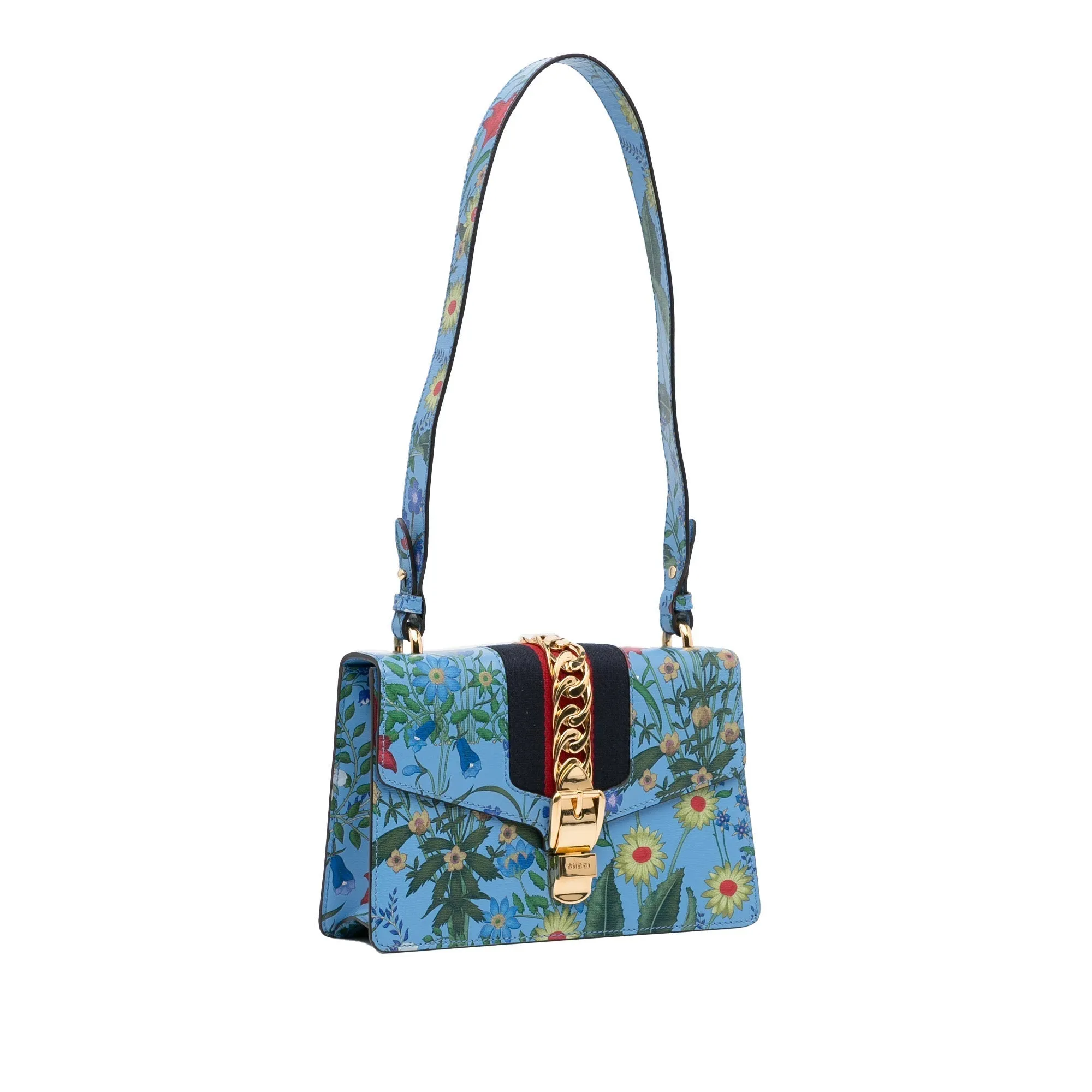 Gucci Sylvie Floral Blue