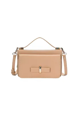 Kami Solid Rectangle Tote Crossbody Bag