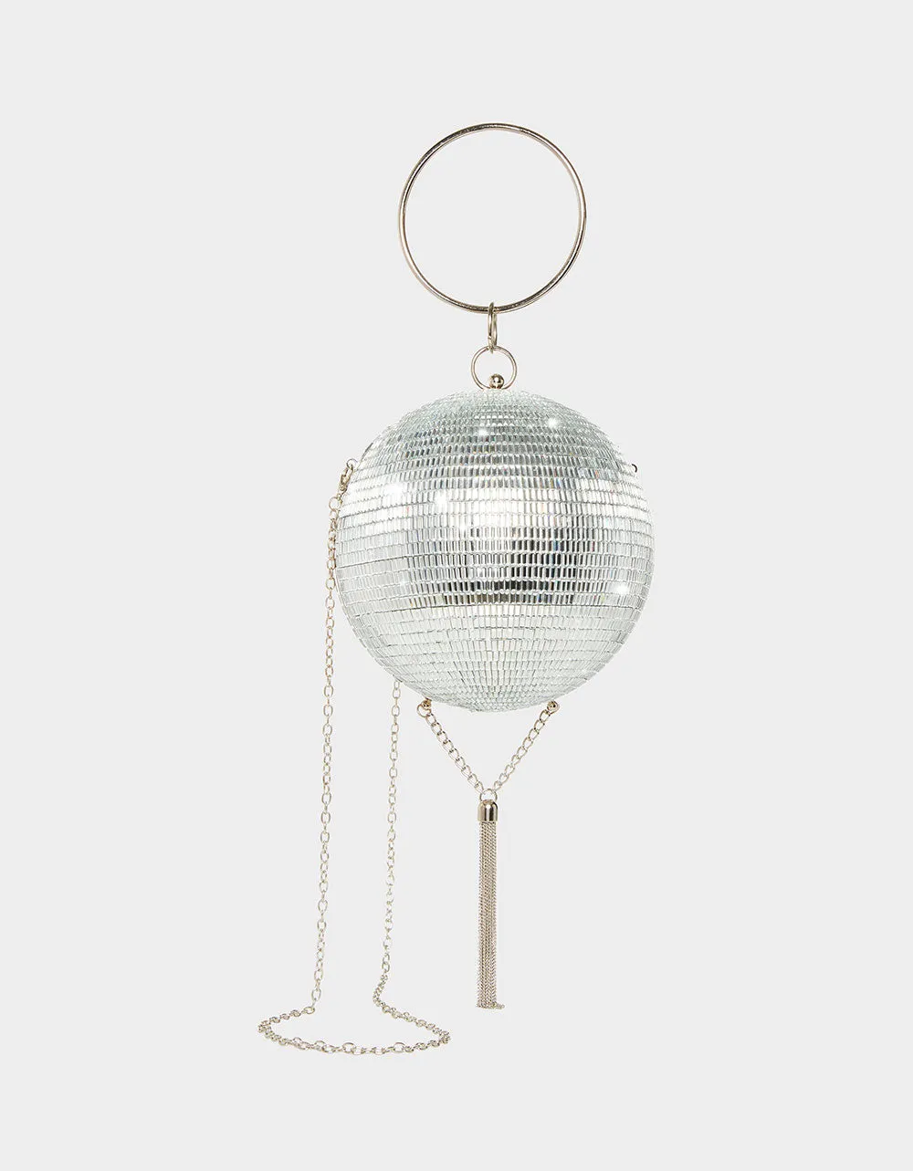 KITSCH DANCING QUEEN CROSSBODY SILVER | RE:LUV