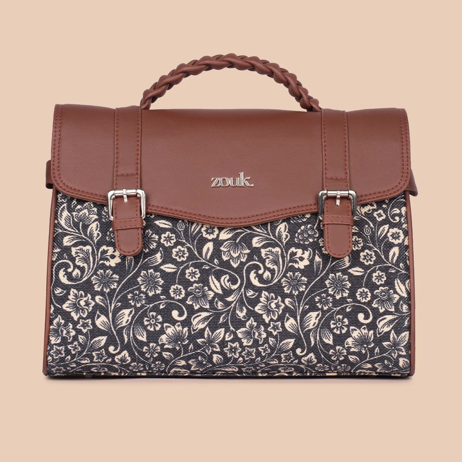Konkona Heritage Satchel Bag - FloMotif