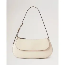 Mulberry Clovelly Shoulder Bag in Eggshell