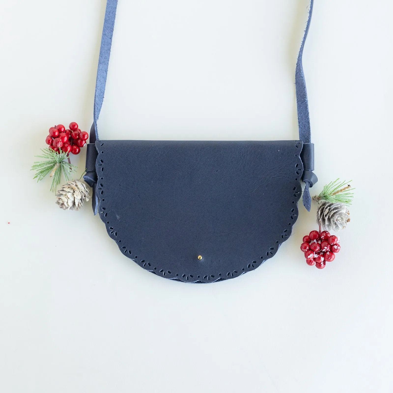 Navy Satchel