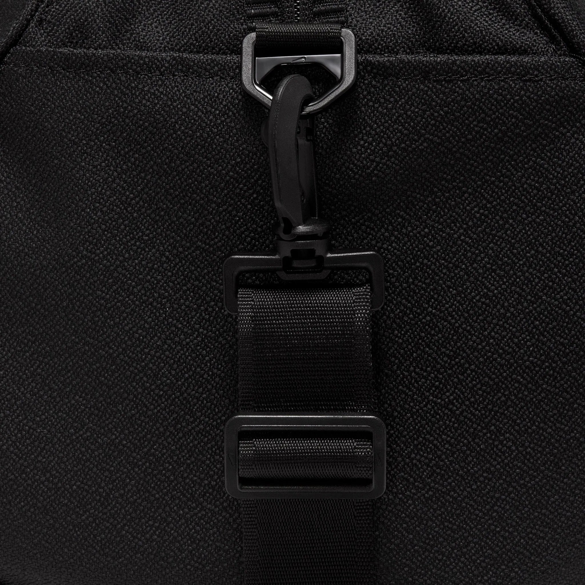 Nike Women's One Club Training Duffel Bag Black / Black - White