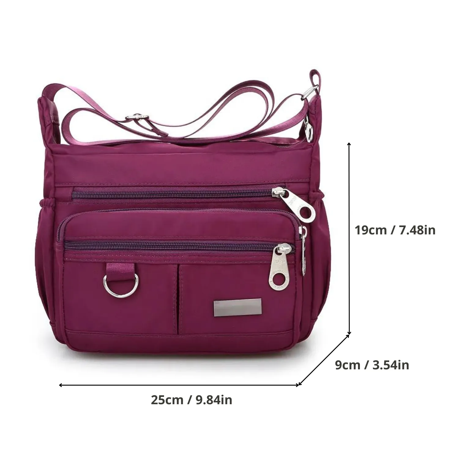 Oxford Sleek Crossbody: Functional Chic