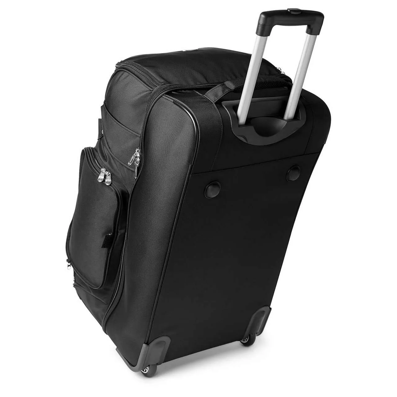 Stanford Cardinal 27" Black Rolling Drop Bottom Duffel