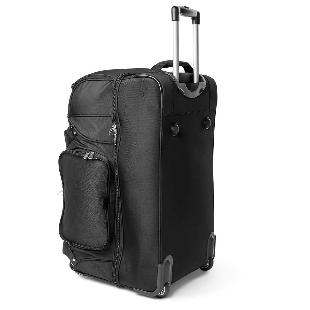 Stanford Cardinal 27" Black Rolling Drop Bottom Duffel