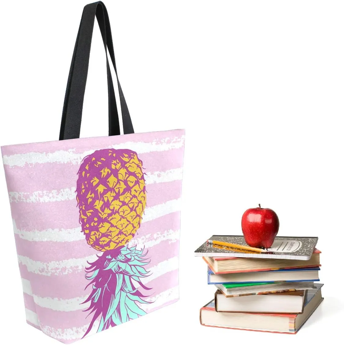 Stylish Print Extra Large Shoulder Tote Bag for Beach Travel Weekender Gym Grocery Shopping