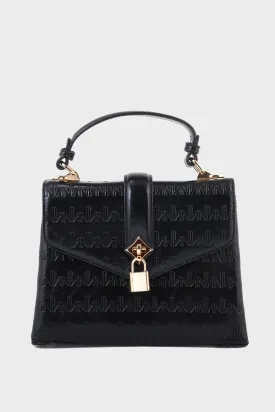 Trapeze Hand Bags B15112-Black