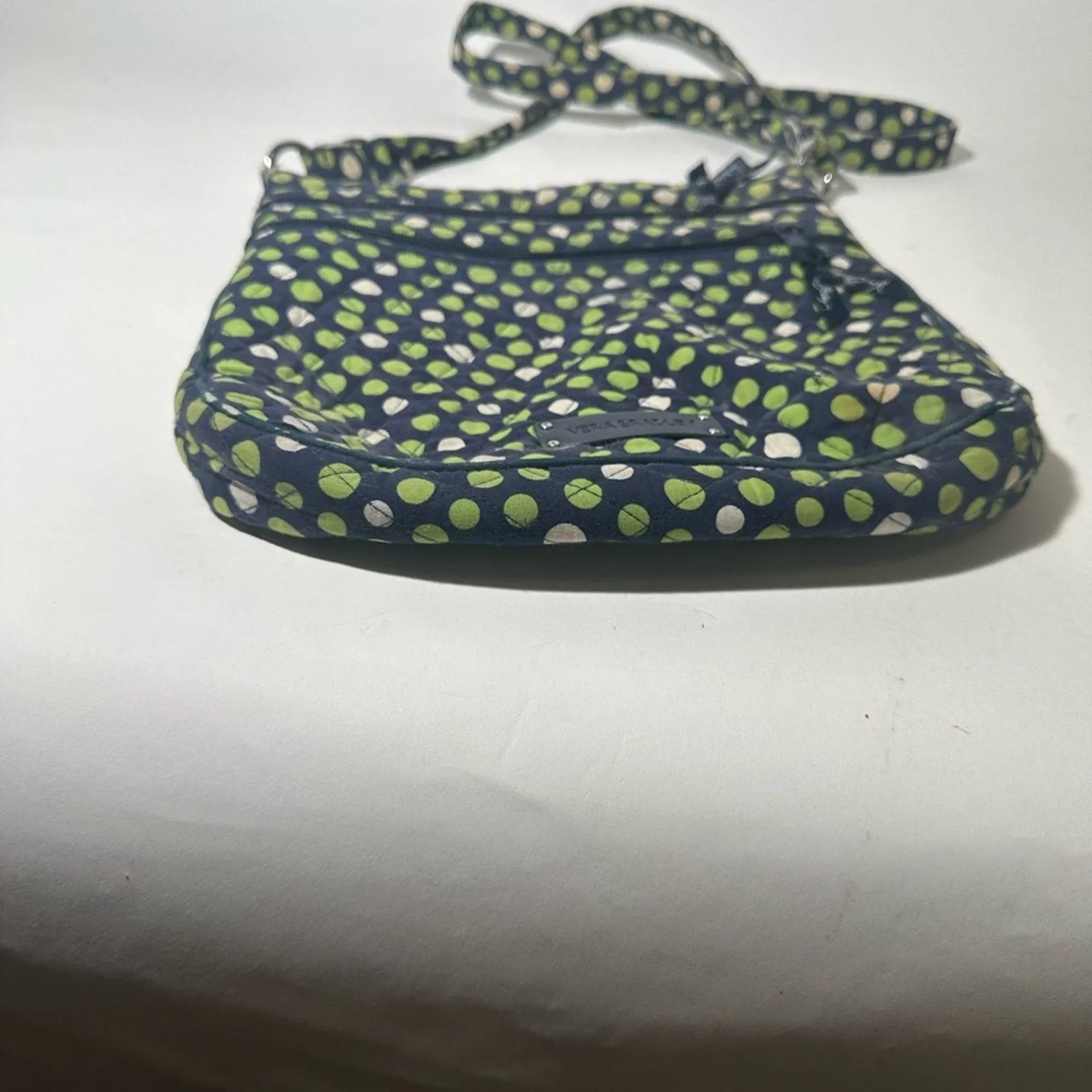 Vera Bradley Green and Blue Casual Crossbody Bag