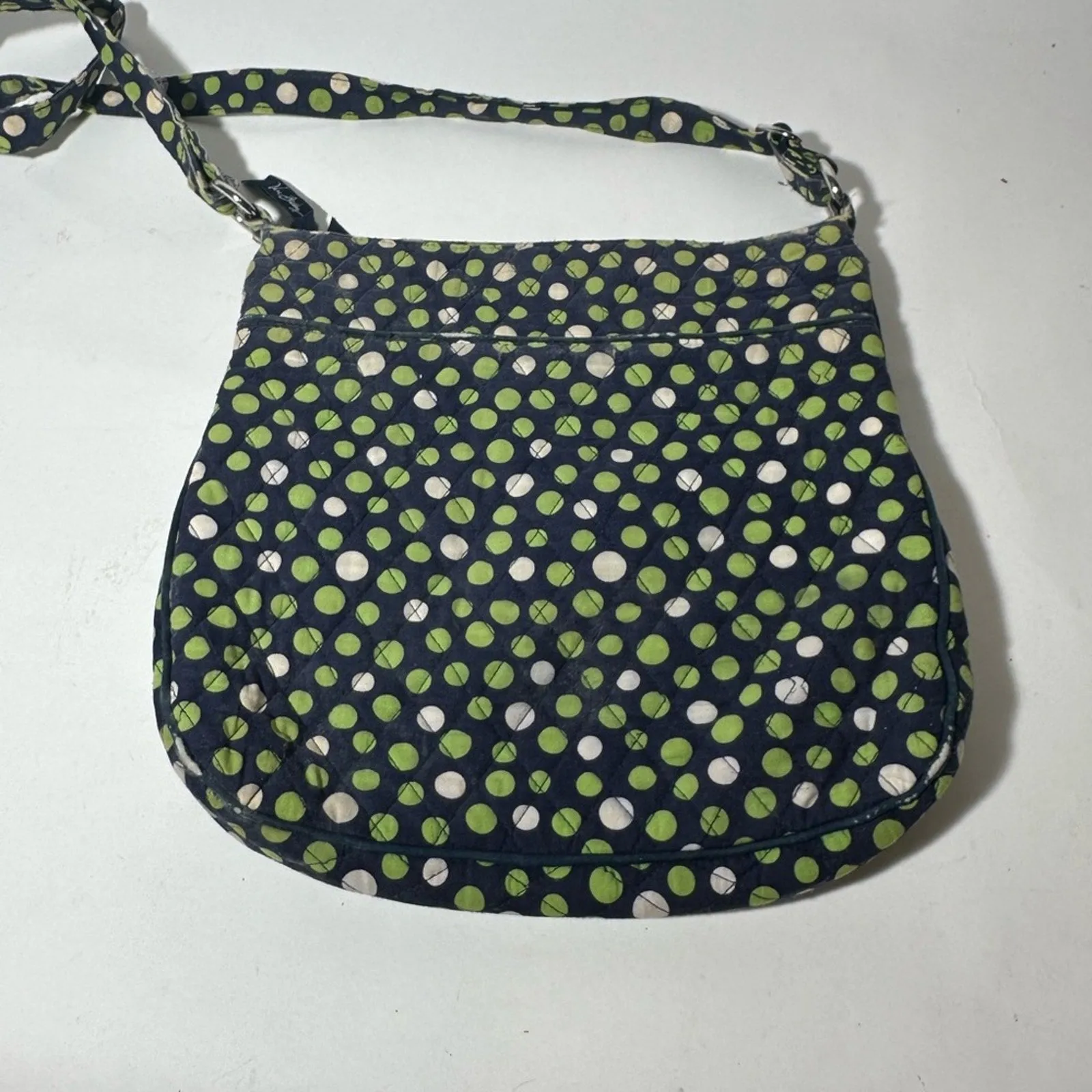 Vera Bradley Green and Blue Casual Crossbody Bag