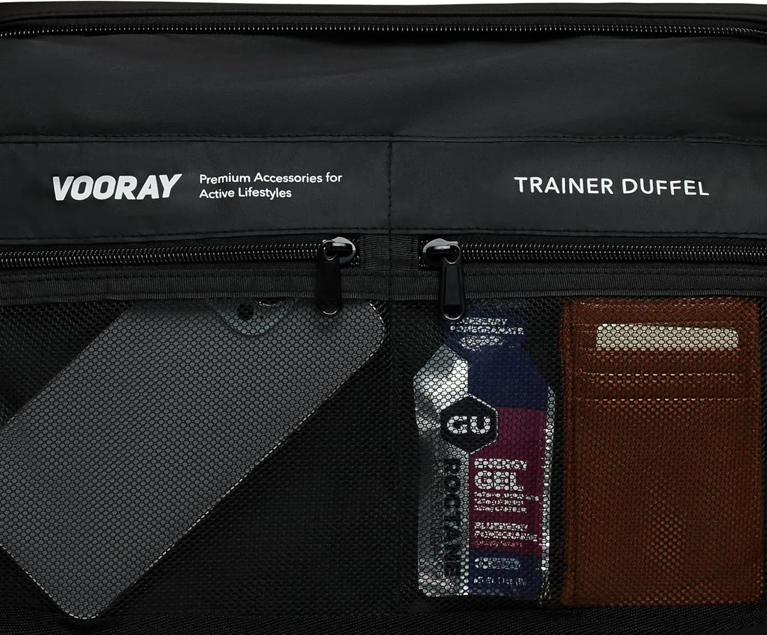 Vooray 25L Trainer Duffel Bag, Sage  Lightweight Travel and Gym Bag with Shoe Pocket, Weekender for Women and Men, Ideal for Overnight, Football, Hospital, and Workouts