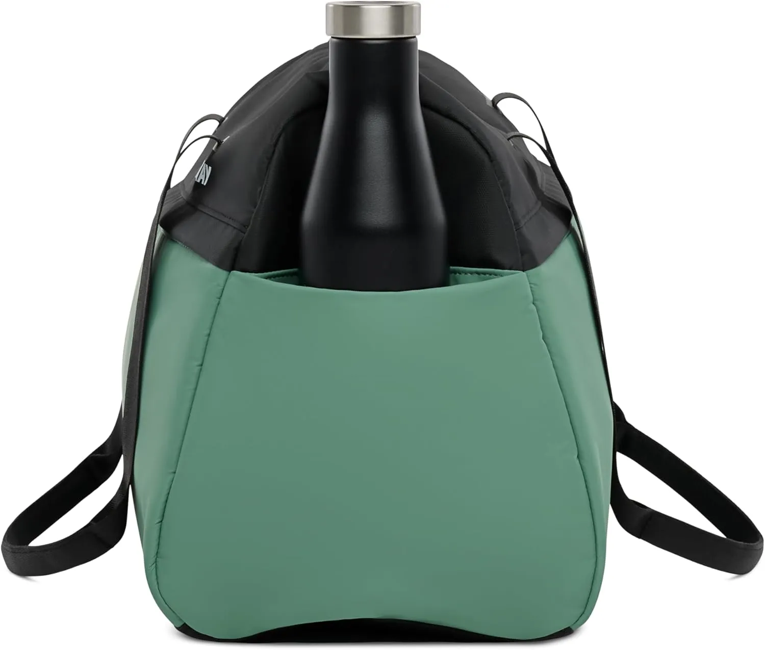 Vooray 25L Trainer Duffel Bag, Sage  Lightweight Travel and Gym Bag with Shoe Pocket, Weekender for Women and Men, Ideal for Overnight, Football, Hospital, and Workouts