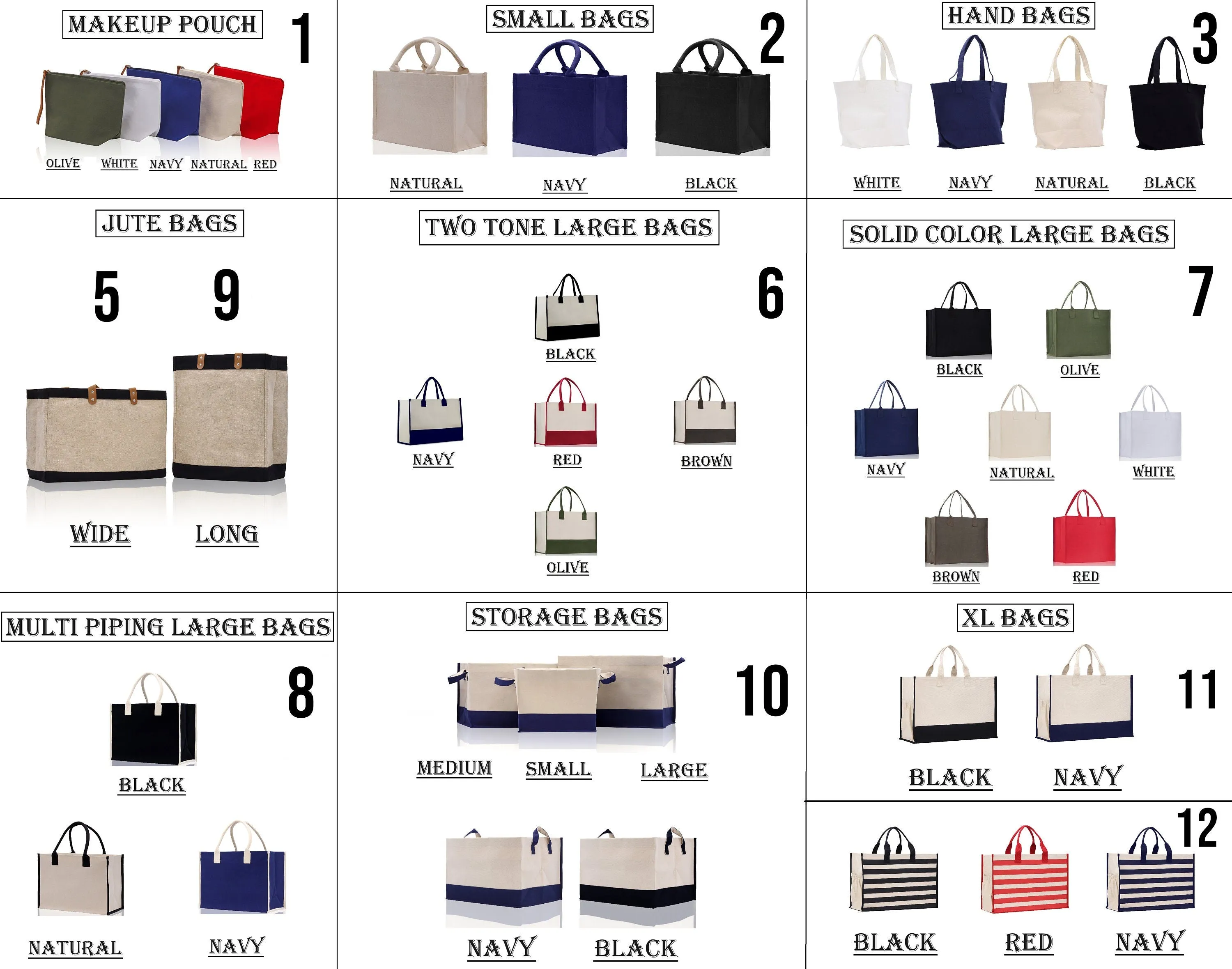 Wedding Custom Name Cotton Canvas Tote Bag Personalized Bridal Shower Gift Honeymoon Gift Customize Wedding Gift Bridesmaid Gift (PTB1012)
